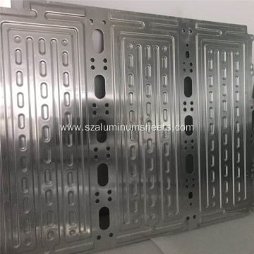 Big water cooled aluminum plate for battery cooling